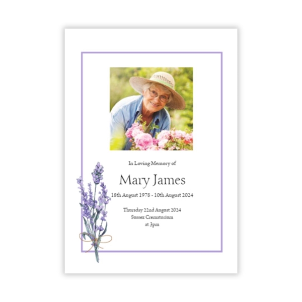 Show details for Custom Lavender Field