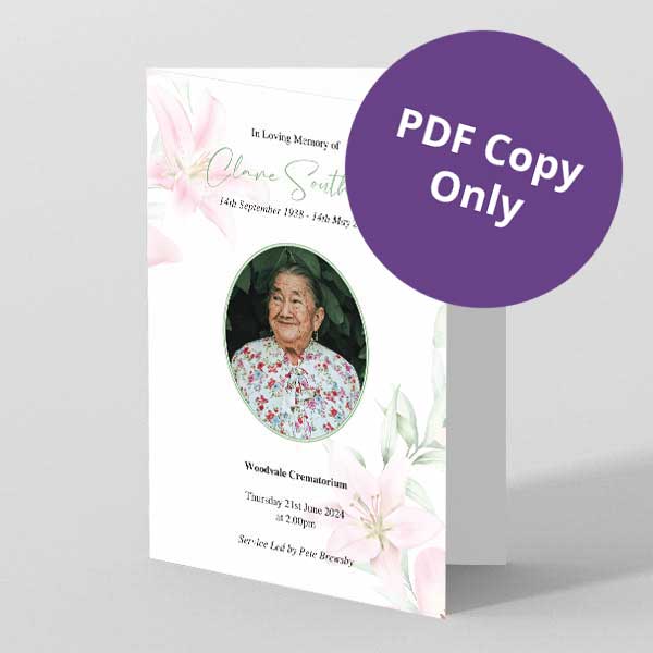 Show details for Delicate Lilies – PDF