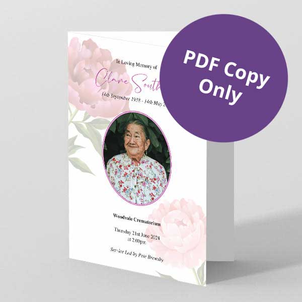 Show details for Delicate Peonies – PDF