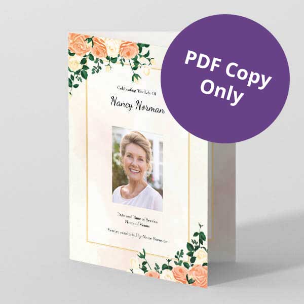 Show details for Blushing Rose (Peach) - PDF