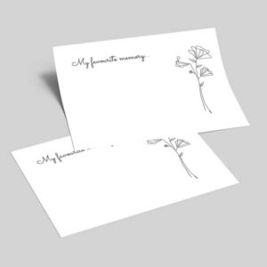 Simple Rose - Memory Cards