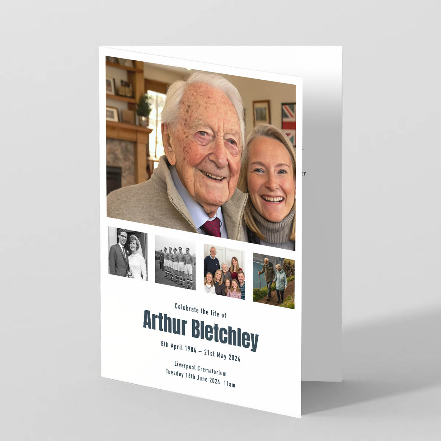 Photo Selection Design - Order Of Service