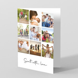 Sent with love - Condolence Card