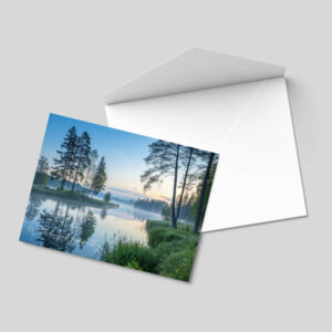 Misty River - Condolence Card