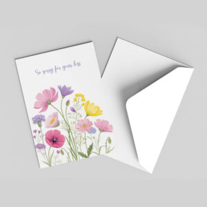 Spring Flowers - Condolence Card