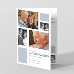Photo Collective Funeral Template